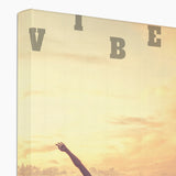 Yoga Vibes "Stretch" Less Single-use Plastic Design # 243 by Juliana2me Eco Canvas