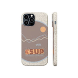 "UTAH" Less Single-Use Plastic Design #39 by © Juliana2me Biodegradable Phone Case