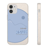 "COLORADO" Less Single-Use Plastic Design #35 by © Juliana2me Biodegradable Case