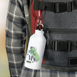 "LOVE MY WATER BOTTLE"  Less Single-Use Plastic Design #183 by © Juliana2me Oregon Sport Bottle