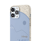 "COLORADO" Less Single-Use Plastic Design #35 by © Juliana2me Biodegradable Case