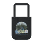 "SEAL" Less Single-Use Plastic Design #57 Organic Canvas Tote Bag