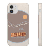 "UTAH" Less Single-Use Plastic Design #39 by © Juliana2me Biodegradable Phone Case