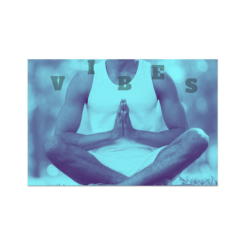 Yoga Vibes "Namaste" Less Single-use Plastic Design # 242 by Juliana2me Rolled Eco Canvas