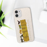 "INDIGENOUS WISDOM" LESS SINGLE-USE PLASTIC DESIGN #44 BY JULIANA2ME ORGANIC Biodegradable Phone Case