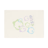 "PASTEL PAINT SPILLS" Less Single-Use Plastic Design #29 by © Juliana2me Cotton Tea Towel