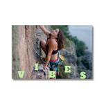 Climb Vibes "Push" Less Single-Use Plastic Design #232 Eco Canvas