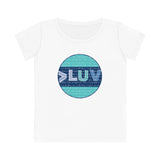 "LUV PATTERN" Less Single-Use Plastic Design #28 by © Juliana2me Women's Jazzer T-shirt