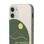 "NEW HAMPSHIRE" Less Single-Use Plastic Design #22 by © Juliana2me Biodegradable phone case