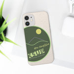 "NEW HAMPSHIRE" Less Single-Use Plastic Design #22 by © Juliana2me Biodegradable phone case