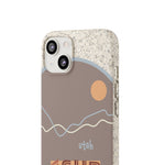 "UTAH" Less Single-Use Plastic Design #39 by © Juliana2me Biodegradable Phone Case