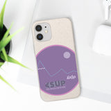 "ALASKA" Less Single-Use Plastic Design #36 by © Juliana2me Biodegradable Phone Case