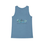 "SHARK" Less Single-Use Plastic Design #60 by © Juliana2me Women's Dreamer Tank Top