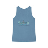 "SHARK" Less Single-Use Plastic Design #60 by © Juliana2me Women's Dreamer Tank Top