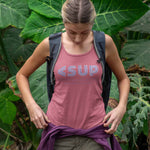 "A SIMPLE PRACTICE" Less Single-Use Plastic Design # 21 by © Juliana2me Women's Dreamer Tank Top