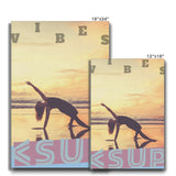 Yoga Vibes "Stretch" Less Single-use Plastic Design # 243 by Juliana2me Eco Canvas