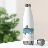 "Shark" Less Single-Use Plastic Design #60 by © Juliana2me Water Bottle