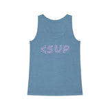 "A SIMPLE PRACTICE" Less Single-Use Plastic Design # 21 by © Juliana2me Women's Dreamer Tank Top