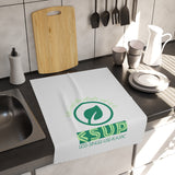 "LET'S LEAF" Less Single-Use Plastic Design #189 Tea & Kitchen Towel