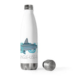 "Shark" Less Single-Use Plastic Design #60 by © Juliana2me Water Bottle