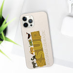 "INDIGENOUS WISDOM" LESS SINGLE-USE PLASTIC DESIGN #44 BY JULIANA2ME ORGANIC Biodegradable Phone Case