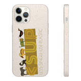 "INDIGENOUS WISDOM" LESS SINGLE-USE PLASTIC DESIGN #44 BY JULIANA2ME ORGANIC Biodegradable Phone Case