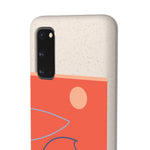 "CALIFORNIA" Less Single-Use Plastic Deisgn #37 by © Juliana2me Biodegradable Phone Case