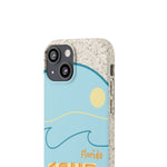 "FLORIDA" Less Single-Use Plastic Design #34 by © Juliana2me Biodegradable Phone Case