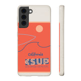 "CALIFORNIA" Less Single-Use Plastic Deisgn #37 by © Juliana2me Biodegradable Phone Case