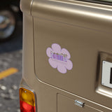 "PURPLE FLOWERS" LESS SINGLE-USE PLASTIC DESIGN #42 BY © JULIANA2ME Stickers