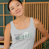 "BE KIND" Less Single-Use Plastic Design #32 by © Juliana2me Women's Organic Cotton Tank Top