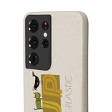 "INDIGENOUS WISDOM" LESS SINGLE-USE PLASTIC DESIGN #44 BY JULIANA2ME ORGANIC Biodegradable Phone Case