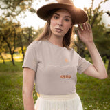 "UTAH" Less Single-Use Plastic Design #39 by © Juliana2me Unizex Organic Cotton T-shirt