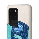 "LUV PATTERN" Less Single-Use Plastic Design #28 by © Juliana2me Biodegradable Phone Case