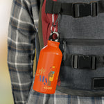 "LOVE MY WATER BOTTLE"  Less Single-Use Plastic Design #184 by © Juliana2me Oregon Sport Bottle