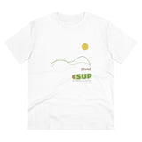 "VERMONT" Less Single-Use Plastic Design #58 by © Juliana2me Unisex Organic T-shirt