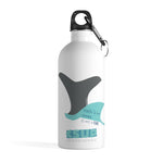 "FLUKE" Less Single-Use Plastic Design # 127 by © Juliana2me Stainless Steel Water Bottle