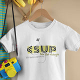 "BEE THE CHANGE" Less Single-Use Plastic Design #40 by © Juliana2me Eco-friendly Toddler T-Shirt