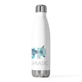 "Shark" Less Single-Use Plastic Design #60 by © Juliana2me Water Bottle