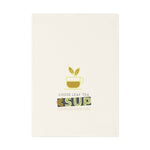 "LOOSE LEAF TEA" Less Single-Use Plastic Design # 83 by © Juliana2me Cotton Tea Towel