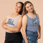 "MORE CAMPING" Less Single-Use Plastic Design#47 by © Juliana2me Women's Tank Top