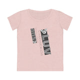 "VERTICAL" Less Single-Use Plastic Design #24 by © Juliana2me Women's Organic T-shirt