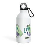 "LOVE MY WATER BOTTLE"  Less Single-Use Plastic Design #183 by © Juliana2me Oregon Sport Bottle