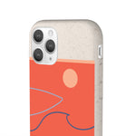 "CALIFORNIA" Less Single-Use Plastic Deisgn #37 by © Juliana2me Biodegradable Phone Case