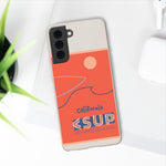 "CALIFORNIA" Less Single-Use Plastic Deisgn #37 by © Juliana2me Biodegradable Phone Case