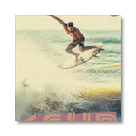 Surf Vibes "Free Refills" Less Single-Use Plastic Design # 226 Eco Canvas