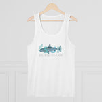 "SHARK" Less Single-Use Plastic Design #60 by © Juliana2me Men's Tank Top