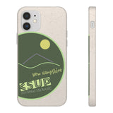 "NEW HAMPSHIRE" Less Single-Use Plastic Design #22 by © Juliana2me Biodegradable phone case