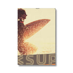 Surf Vibes "Tangerine Spring" Less Single-Use Plastic Design # 208 by © Juliana2me Eco Canvas