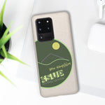 "NEW HAMPSHIRE" Less Single-Use Plastic Design #22 by © Juliana2me Biodegradable phone case